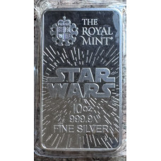 10oz SILVER 99.9 FINE - DARTH VADER LIGHT SIDE STAR WARS NIUE MINT BARS 2026