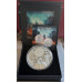 5oz SILVER 999.9 FINE - TIME FLIES - WARFARE SERIES 2024 GABON 3000 FRANCS CFA COIN - ULTRA HIGH RELIEF PROOF