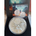 5oz SILVER 999.9 FINE - TIME FLIES - WARFARE SERIES 2024 GABON 3000 FRANCS CFA COIN - ULTRA HIGH RELIEF PROOF
