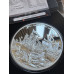 5oz SILVER 999.9 FINE - TIME FLIES - WARFARE SERIES 2024 GABON 3000 FRANCS CFA COIN - ULTRA HIGH RELIEF PROOF