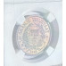 1888 ZAR 1 PENNY PATTERN ORANGE FREE STATE PF64BN " ELEGANT SHIELD " NGC GRADED- 100 MINTED - NO PROOFS