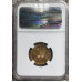1892 ZAR 1 FULL POND *MS64* NGC GRADED RARETY 3rd FINEST 