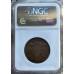 1889 ZAR 1 PENNY CAPE OF GOOD HOPE PATTERN PF62RB - NGC GRADED 100 MINTED - NO PROOFS