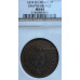 1874 ZAR 2 PENCE TRANSVAAL PATTERN MS63 - NGC GRADED 50 MINTED - NO PROOFS 1874 ZAR 2 PENCE TRANSVAAL PATTERN MS63 - NGC GRADED 50 MINTED - NO PROOFS