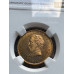 1874 ZAR BURGERS POND - FINE BEARD MS63 - NGC GRADED 5TH HIGHEST WITH ONLY 9 COINS HIGHER