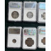 1946 UNION PROOF SET GRADED PF62 > PF65's + ORIGINL BOX FULL SET HIGH GRADE - NGC