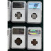 1946 UNION PROOF SET GRADED PF62 > PF65's + ORIGINL BOX FULL SET HIGH GRADE - NGC