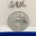 1990 SILVER RAND - SPRINGBOK - UNC