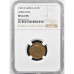 1965 RSA 1 CENT - AFRIKAANS LEGEND - MS61BN- NGC GRADED