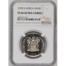1978 NICKEL RAND - PF66 ULTRA CAMEO - NGC 3RD HIGHEST GRADE - RARE PROOF NICKEL NOT MINTED 