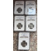 1994 INAUGURATION R5 COIN SET - MS61 > MS65 - 5 COINS TOTAL - ALL NGC GRADED