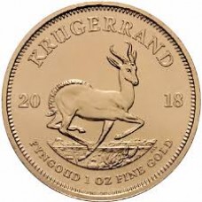 1967-2018 Krugerrand 1oz FINE gold - 33.93gr - random dates available