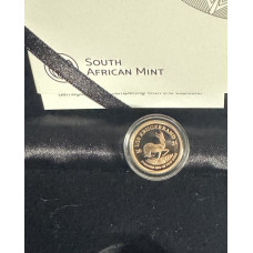 2021 KRUGERRAND 1/10oz PROOF FINE GOLD - IN SAMINT BOX AS ISSUED