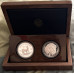 2022 KRUGERRAND (PRIVY MINT MARK) & LION BIG 5 SERIES 2 - 1oz FINE Silver PROOF - MINT SET +COA 