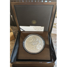 2022 BIG 5 - SERIES 2 - 1KG SILVER PROOF *RHINO*- IN SAMINT BOX AS ISSUED & CERTIFIED