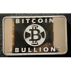 100gr PURE SILVER BAR - BITCOIN- EDITION 999.9 PURE SILVER