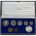 1985 RSA SHORT PROOF SET PLUS SILVER RAND - ORIGINAL