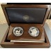 2023 KRUGERRAND (PRIVY MINT MARK) & LEOPARD BIG 5 SERIES 2 - 1oz FINE Silver PROOF - MINT SET +COA 