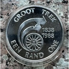 1988 SILVER RAND - GREAT TREK - PROOF