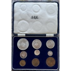 1952 UNION SHORT PROOF SET - SAMINT ISSUE IN ORIGINAL STATE & BOX