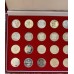 1965 to 1988 SILVER RAND PROOF SET - IN RED LONG BOX