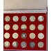 1965 to 1988 SILVER RAND PROOF SET - IN RED LONG BOX