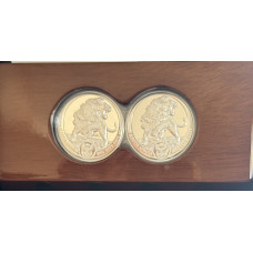 2025 BIG 5 - SERIES 3 - 1oz SILVER PROOF 2 x LION DOUBLE CAP - IN SAMINT BOX AS ISSUED & CERTIFIED