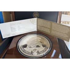 2025 BIG 5 SERIES 3 - LION 1KG - A KILO FINE SILVER - AS ISSUED FROM MINT SEALED