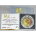 1oz SILVER 999.9 FINE - 2025 NATURE SERIES "CARACAL" COLORIZED - CERTIFIED & MINT BAG