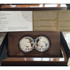2026 BIG 5 SERIES 3 PROOF DOUBLE CAP 2 X BUFFALO- IN SAMINT BOX AS ISSUED & CERTIFIED