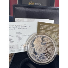 2026 SILVER R10 COIN - ODYSSEY OF THE SKY MARTIAL EAGLE 2oz FINE PROOF SILVER - AS ISSUED FROM MINT SEALED