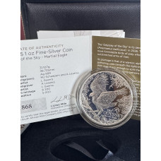 2026 SILVER R5 COIN - ODYSSEY OF THE SKY MARTIAL EAGLE 1oz FINE PROOF SILVER - AS ISSUED FROM MINT SEALED