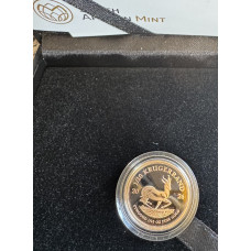 2026 KRUGERRAND 1/10oz PROOF FINE GOLD - IN SAMINT BOX AS ISSUED