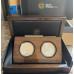 2026 PRIVY PROOF SILVER 2oz SET - 1oz SILVER KRUGERRAND MINT MARK & BIG 5 LEOPARD - IN SAMINT BOX AS ISSUED & CERTIFIED