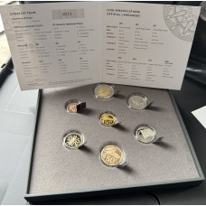 2026 NEW RELEASE PROOF SET + 1/10oz GOLD 50c *KNYSNA TURACO* IN SAMINT BOXES AS ISSUED