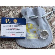 1/10oz SILVER 999.9 FINE (2026) 1 SILVO - CERTIFIED & MINT BAG