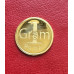 1 GRAM 24KT GOLD BITCOIN - 999.9 FINE GOLD BnG Mint & Refinery - certified 