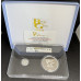 2024 AQUATIC SERIES OF SA TWIN SET *BOTTLENOSE DOLPHIN* 1oz+1/2oz+1/10oz SILVER CERTIFICATE & BOX