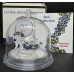 1oz PURE 999.9 SILVER CRYSTALS & GEMS COLORIZED SERIES IN DOME "SWAROVSKI SWIMMING DUCK" CERTIFIED & BOXED