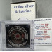 1oz PURE 999.9 SILVER CRYSTALS & GEMS COLORIZED SERIES IN DOME "SWAROVSKI DAISY FLOWER " CERTIFIED & BOXED