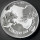 1oz SILVER ROUNDS -CONSERVE OUR RHINO- PURE 999.9 SILVER