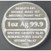 1oz SILVER ROUNDS -CONSERVE OUR RHINO- PURE 999.9 SILVER