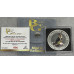 1oz SILVER 999.9 FINE - 2024 NATURE SERIES "NATIONAL BIRDS CRESTED BARBET" COLORIZED - CERTIFIED & MINT BAG