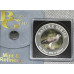 1oz SILVER 999.9 FINE - 2024 NATURE SERIES "NATIONAL BIRDS MARTIAL EAGLE" COLORIZED - CERTIFIED & MINT BAG