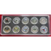 2024-2025 NATURE SERIES 1oz SILVER 999.9 FINE "NATIONAL BIRDS 10 COIN SET" COLORIZED
