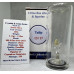 1/10oz PURE 999.9 SILVER CRYSTALS & GEMS COLORIZED SERIES IN DOME "SWAROVSKI TULIPS " CERTIFIED & BOXED