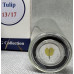 1/10oz PURE 999.9 SILVER CRYSTALS & GEMS COLORIZED SERIES IN DOME "SWAROVSKI TULIPS " CERTIFIED & BOXED