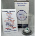 1/10oz PURE 999.9 SILVER CRYSTALS & GEMS COLORIZED SERIES IN DOME "SWAROVSKI DAISY FLOWER" CERTIFIED & BOXED