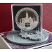 1oz SILVER 999.9 MECCA "KAABAH & BLACK STONE" COLORISED & SCENTED *INCLUDED 3D PRINTED AL-HARAM MECCA*