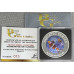 1oz SILVER 999.9 FINE - 2025 AQUATIC SERIES OF SOUTH AFRICA "CLOWN FISH" COLORIZED-CERTIFIED & MINT BAG